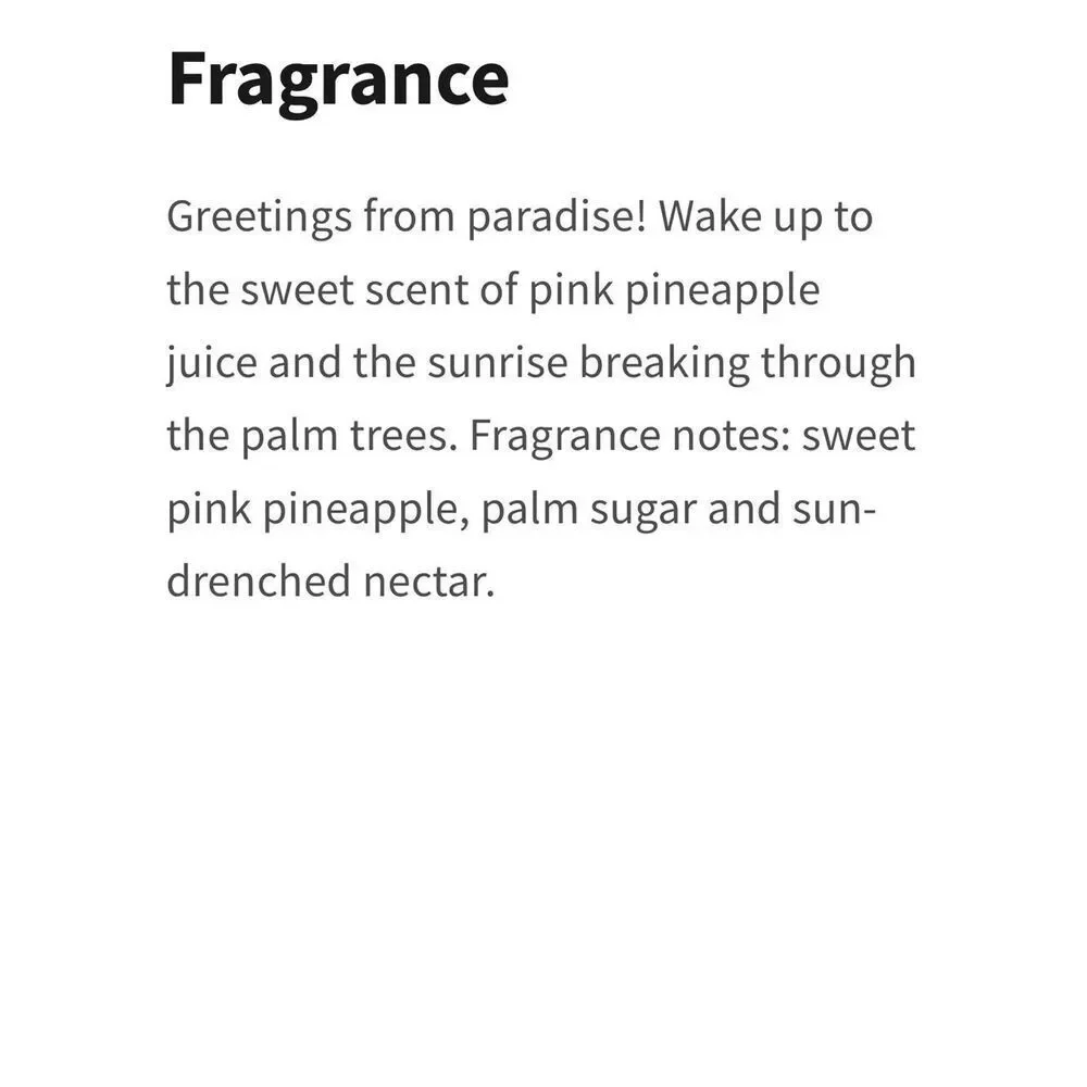 Bath & Body Works bbw costa